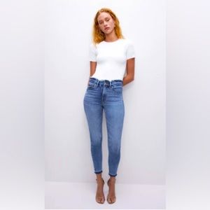 Good American Jean size 14 “Good legs skinny cropped Jeans”